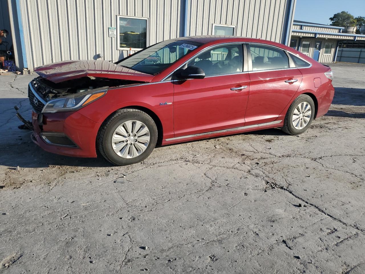 Lot #3302787946 2016 HYUNDAI SONATA HYB