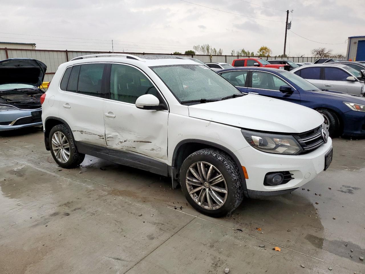 Lot #3305681789 2016 VOLKSWAGEN TIGUAN S