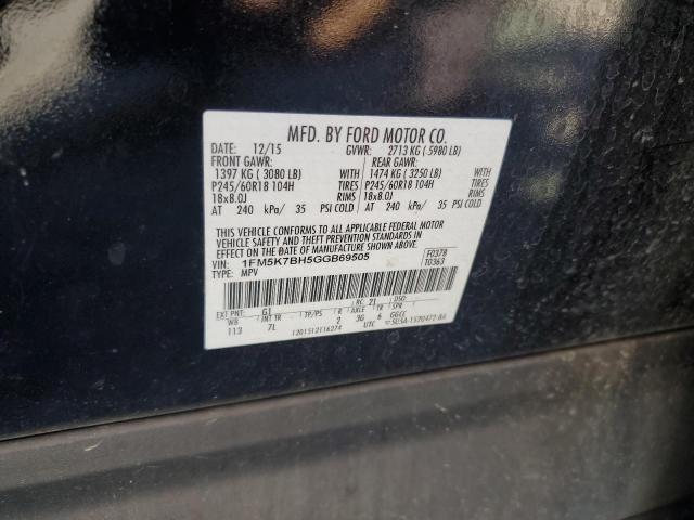 2016 FORD EXPLORER #3296941854