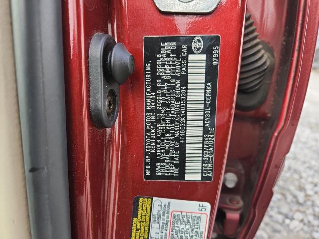 2004 TOYOTA CAMRY LE #3278638949