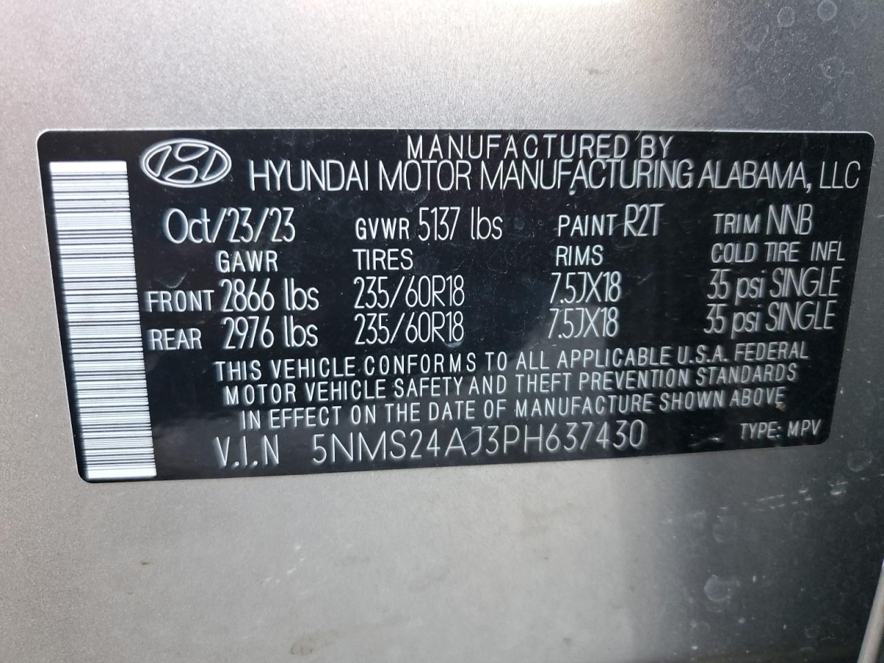 HYUNDAI SANTA FE SEL