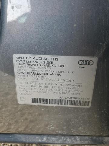 2014 AUDI Q5 TDI PRE - WA1CMAFP5EA066910
