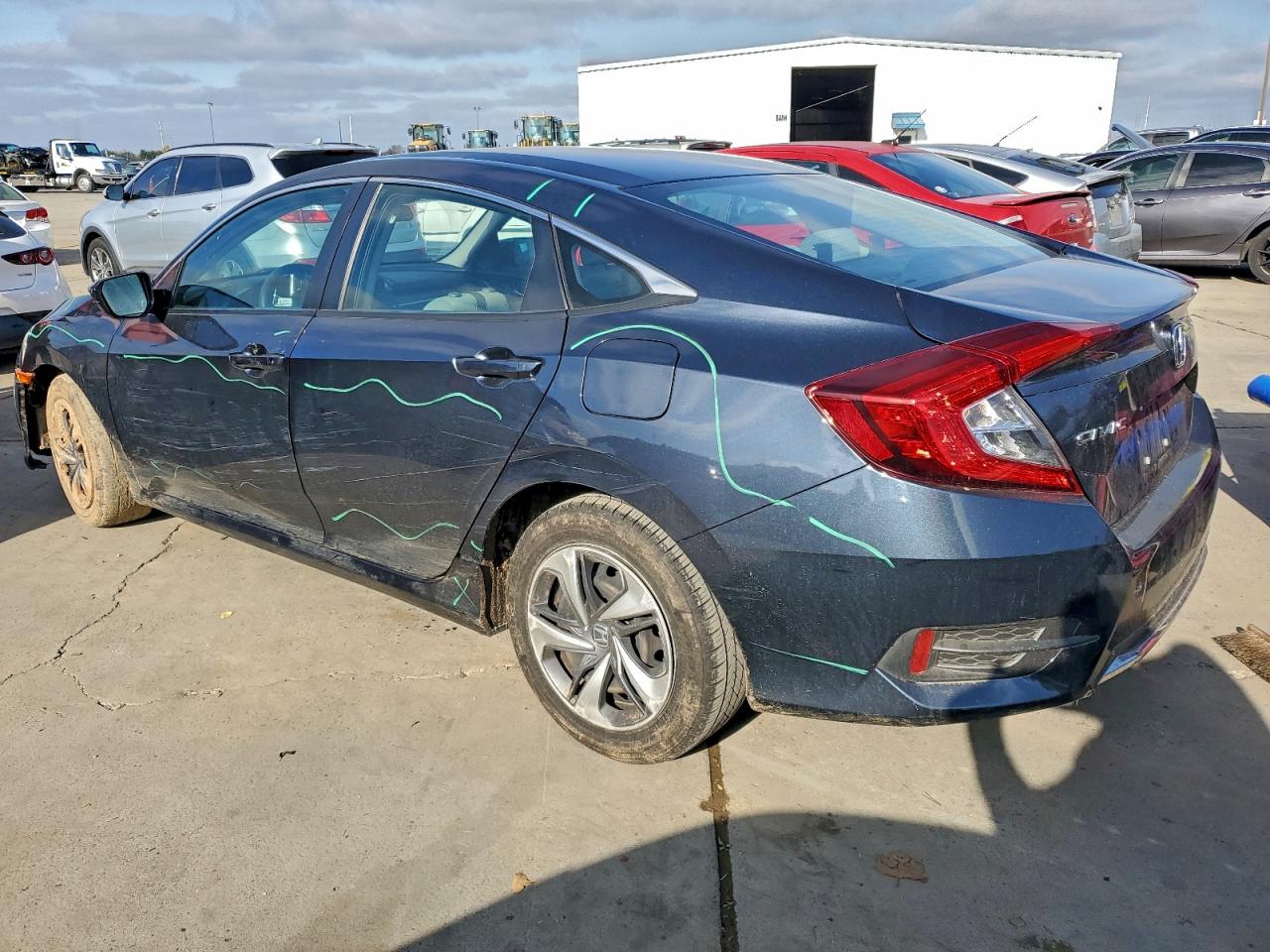 Lot #3312744106 2020 HONDA CIVIC LX
