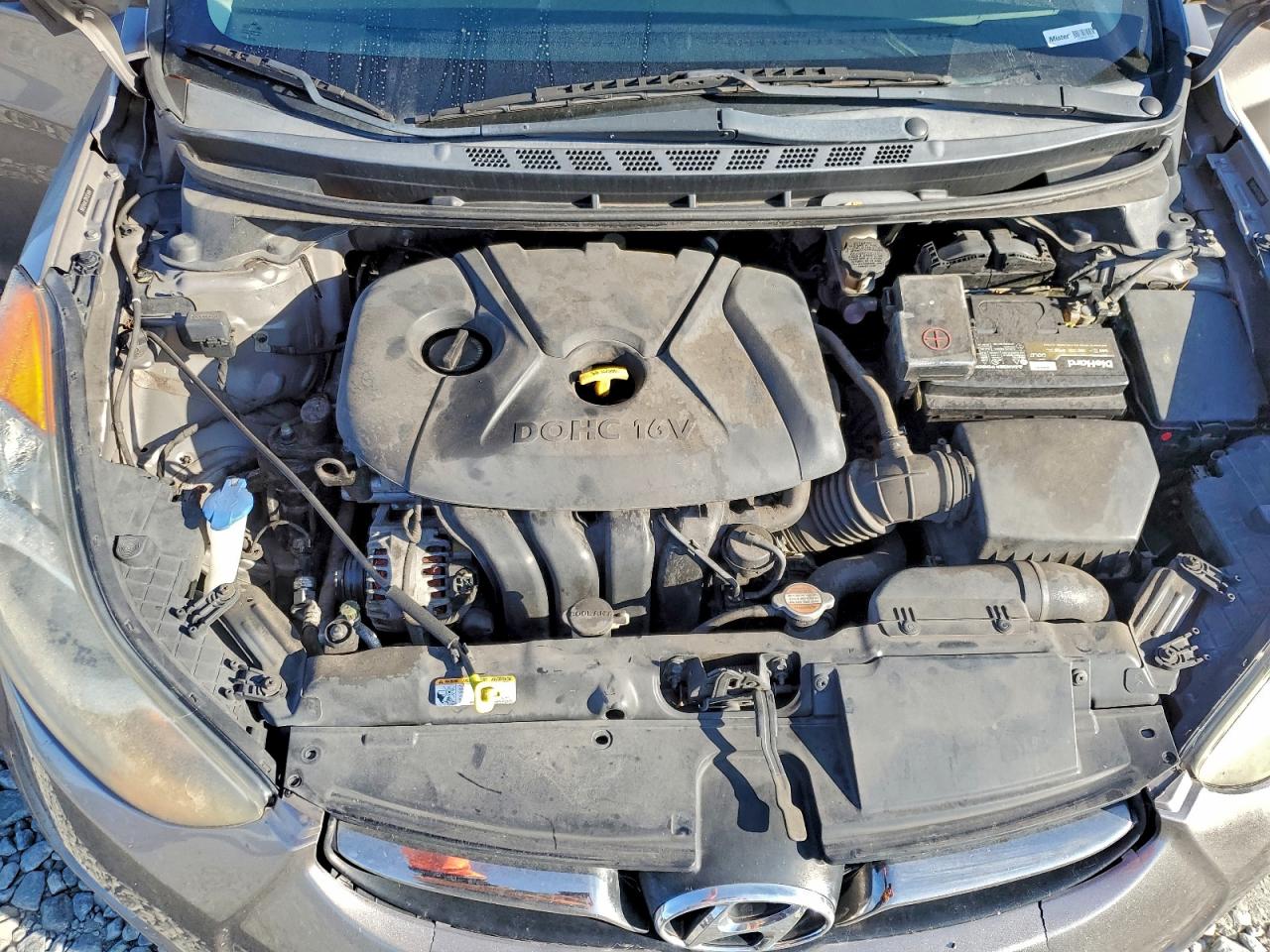 Lot #3301829370 2013 HYUNDAI ELANTRA GL