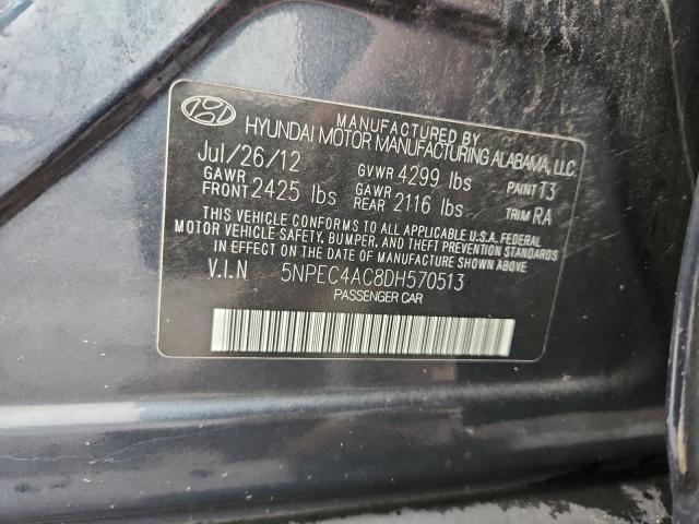 2013 HYUNDAI SONATA SE #3305300363