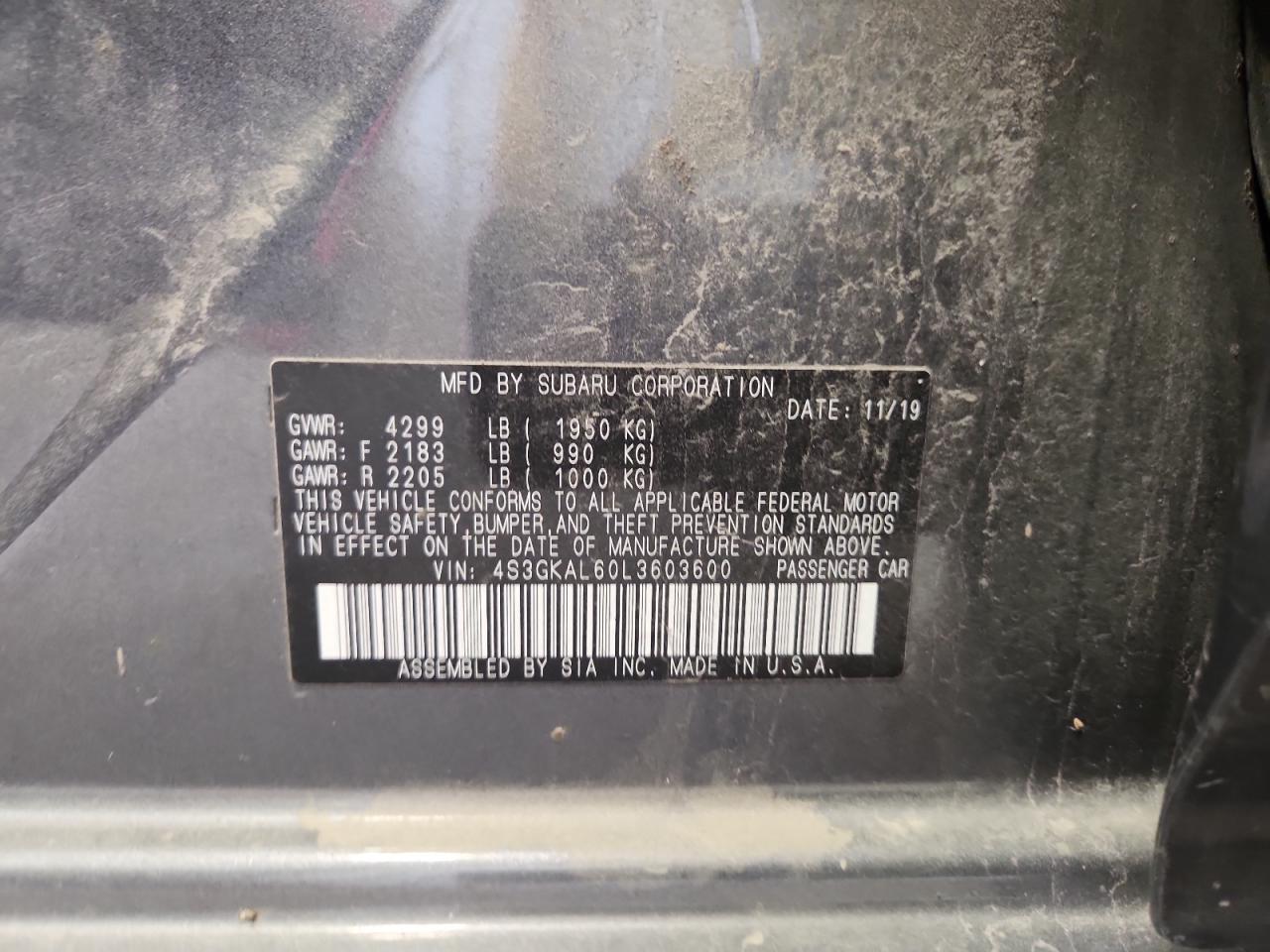 SUBARU IMPREZA SPORT