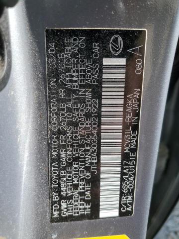 2004 LEXUS ES 330 #3292339286