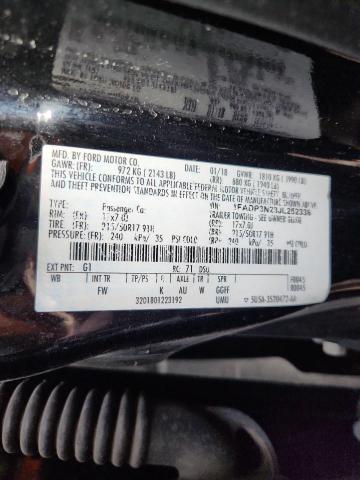 2018 FORD FOCUS TITA #3286569150