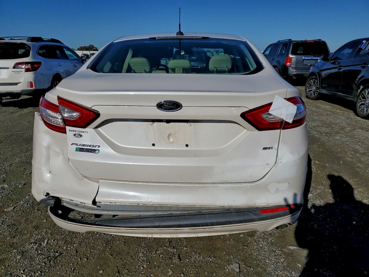 Lot #3304921538 2014 FORD FUSION SE