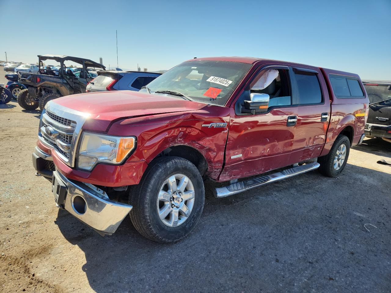 Lot #3290239225 2013 FORD F150 SUPER