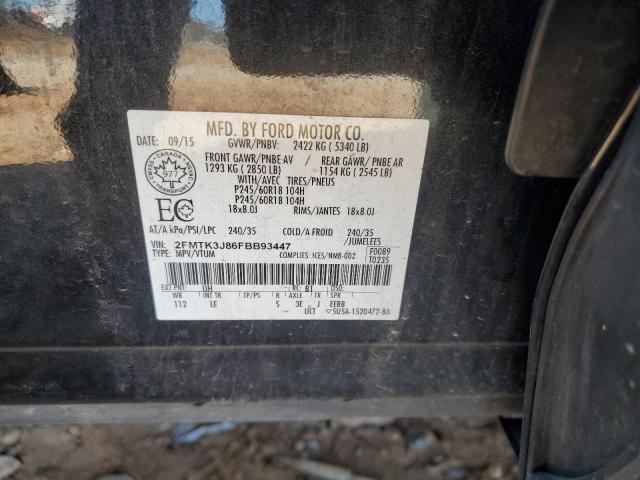 2015 FORD EDGE SEL #3291183005