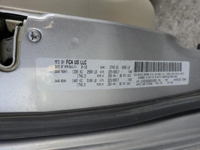 2019 DODGE GRAND CARA - 2C4RDGBG8KR509339