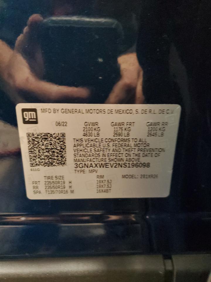 CHEVROLET EQUINOX RS