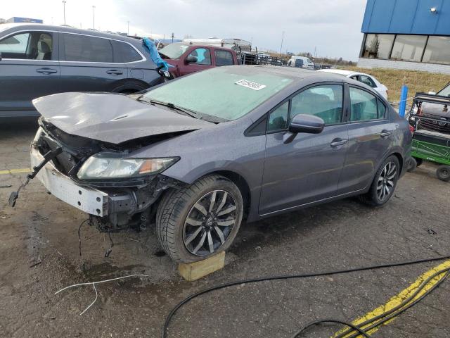 Global Auto Auctions: 2015 HONDA CIVIC EXL