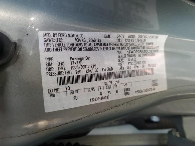 2013 FORD FOCUS BEV - 1FADP3R45DL323605