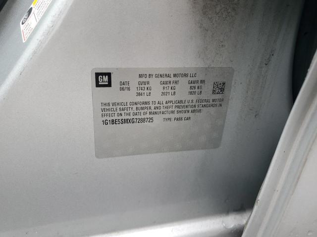 2016 CHEVROLET CRUZE LT #3296978867