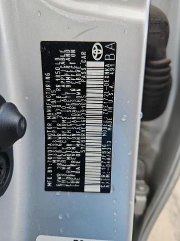 2016 TOYOTA COROLLA L #3292906603