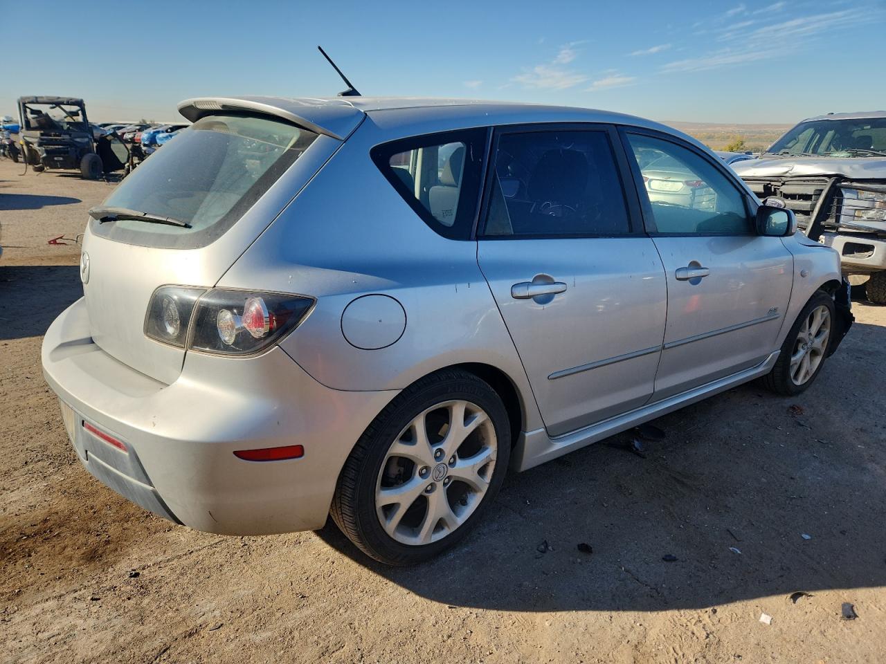 Lot #3284787538 2008 MAZDA 3 HATCHBAC