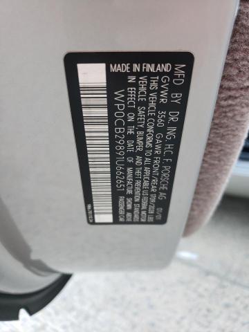 2001 PORSCHE BOXSTER #3304621453