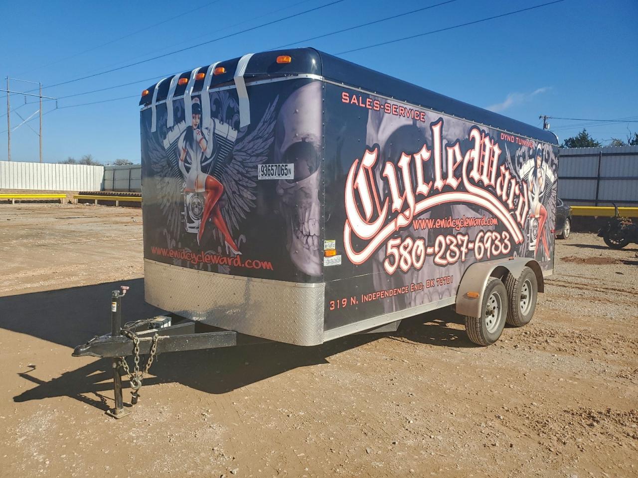 Lot #3297043541 2011 CARGO TRAILER