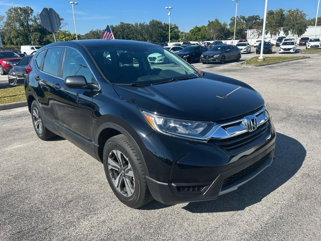 Lot #3292390323 2019 HONDA CR-V LX