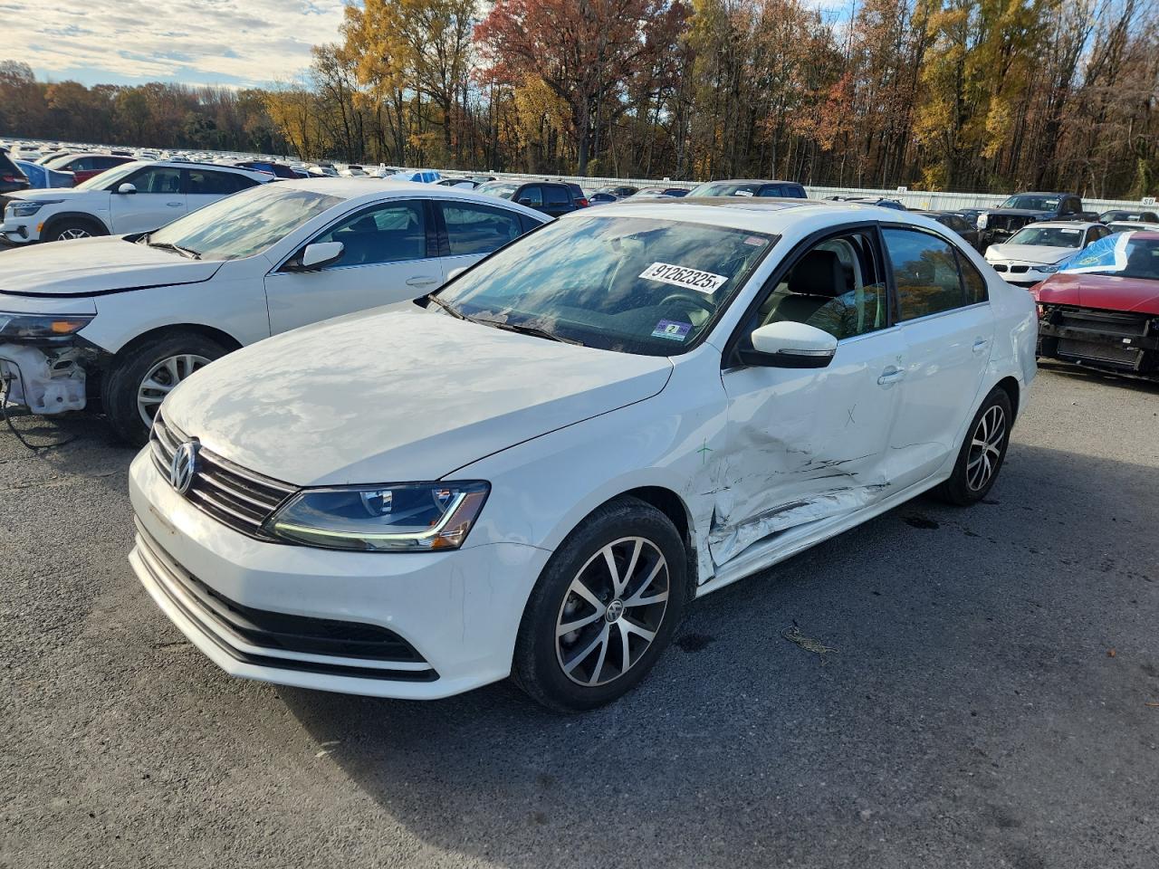 Lot #3302796954 2017 VOLKSWAGEN JETTA SE