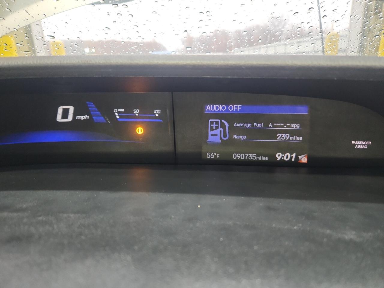 Lot #3301797354 2015 HONDA CIVIC HYBR