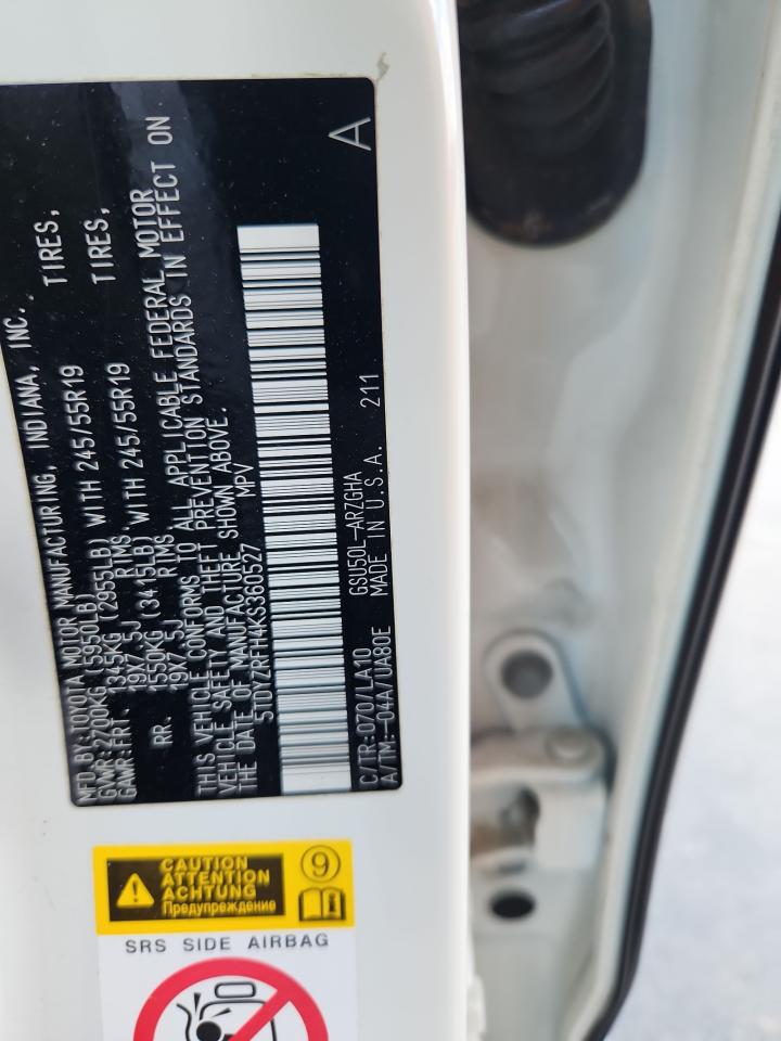 TOYOTA HIGHLANDER LIMITED