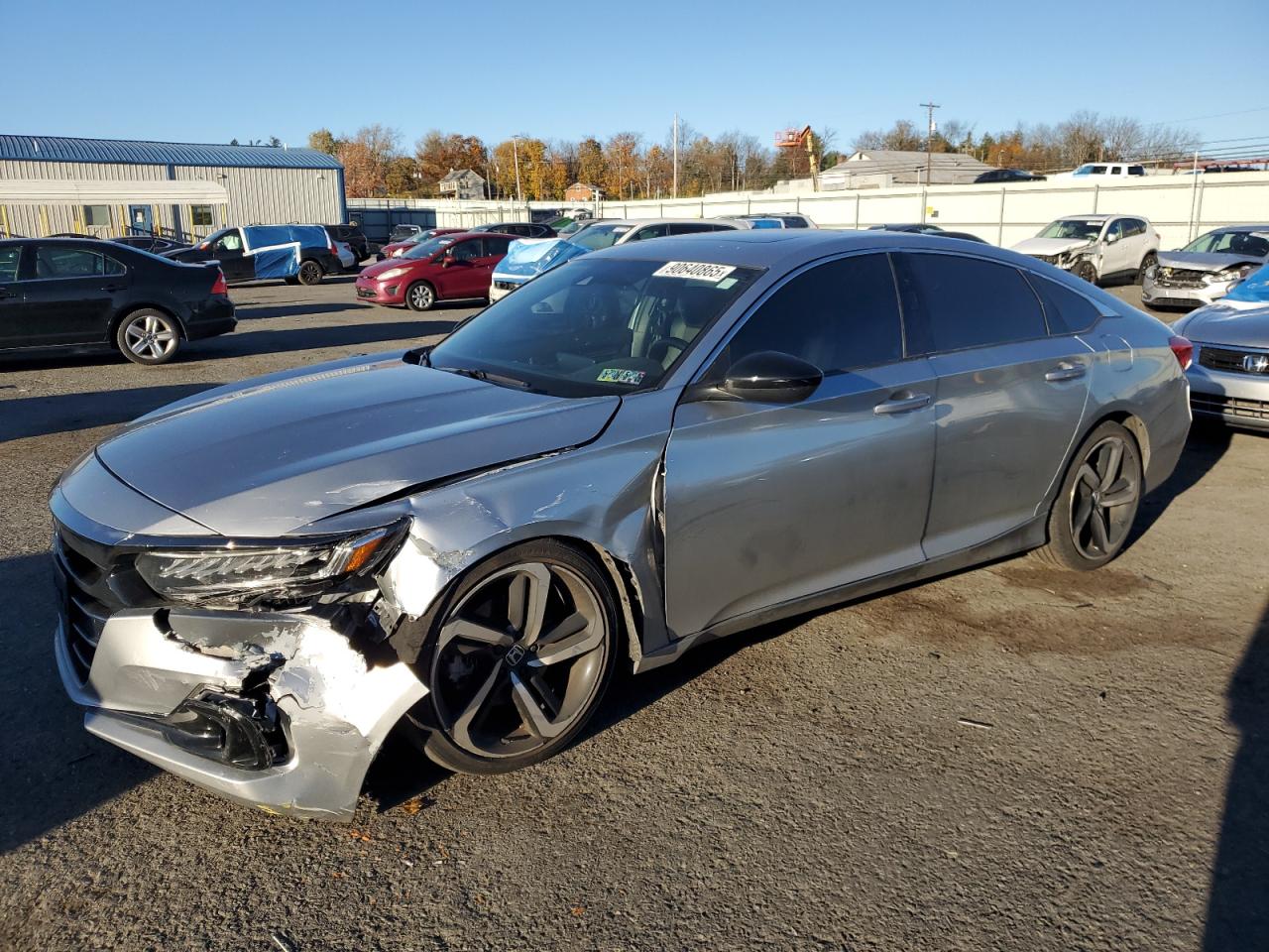 Lot #3316717399 2021 HONDA ACCORD SPO