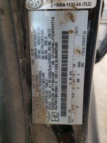 2011 FORD FIESTA SEL - 3FADP4CJ7BM101714