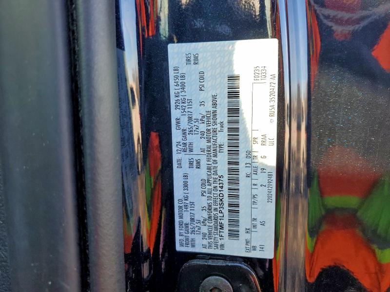 2025 FORD F150 XL #3302647179