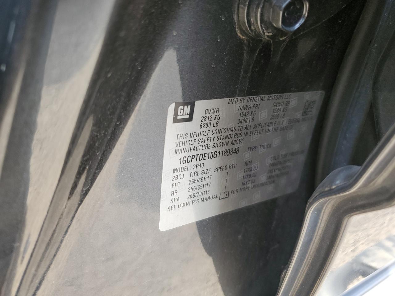 CHEVROLET COLORADO Z71