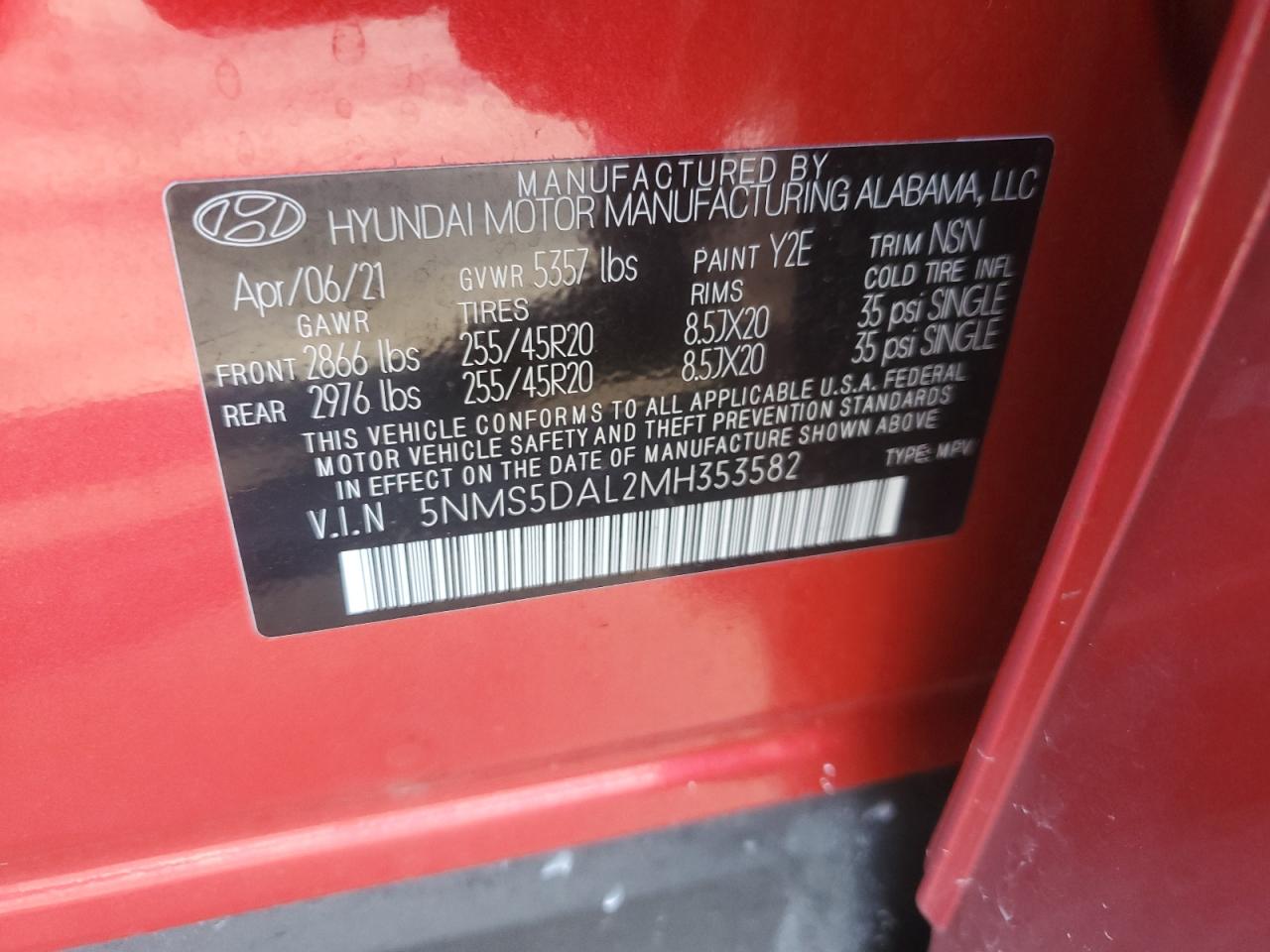 HYUNDAI SANTA FE CALLIGRAPHY