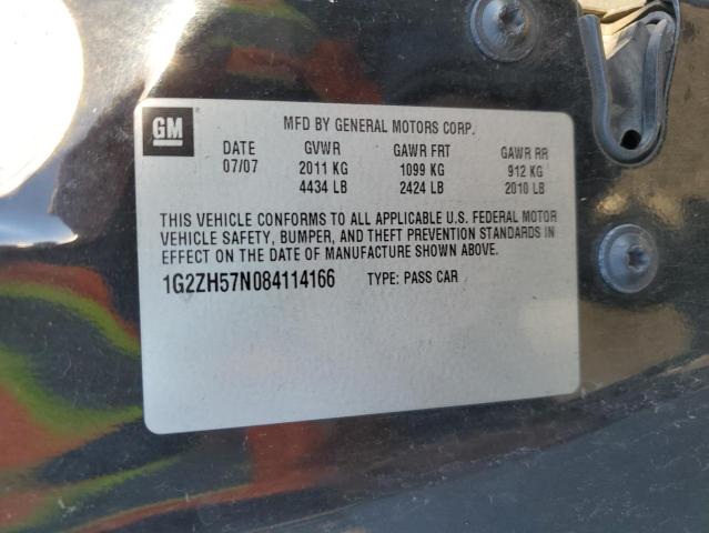 2008 PONTIAC G6 GT #3298061135