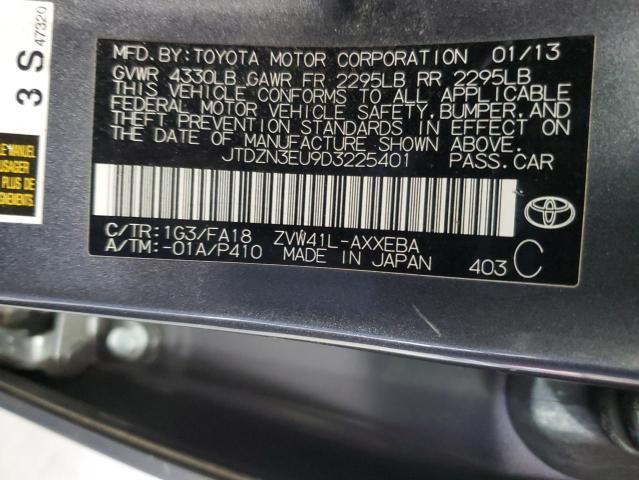 2013 TOYOTA PRIUS V #3301820407