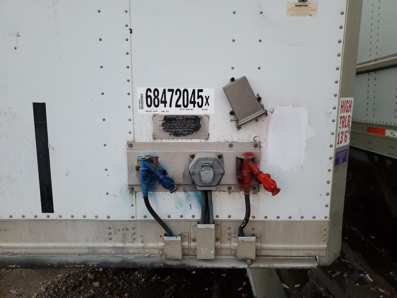 Lot #3287608007 2009 GGSD DRY VAN TRAILER