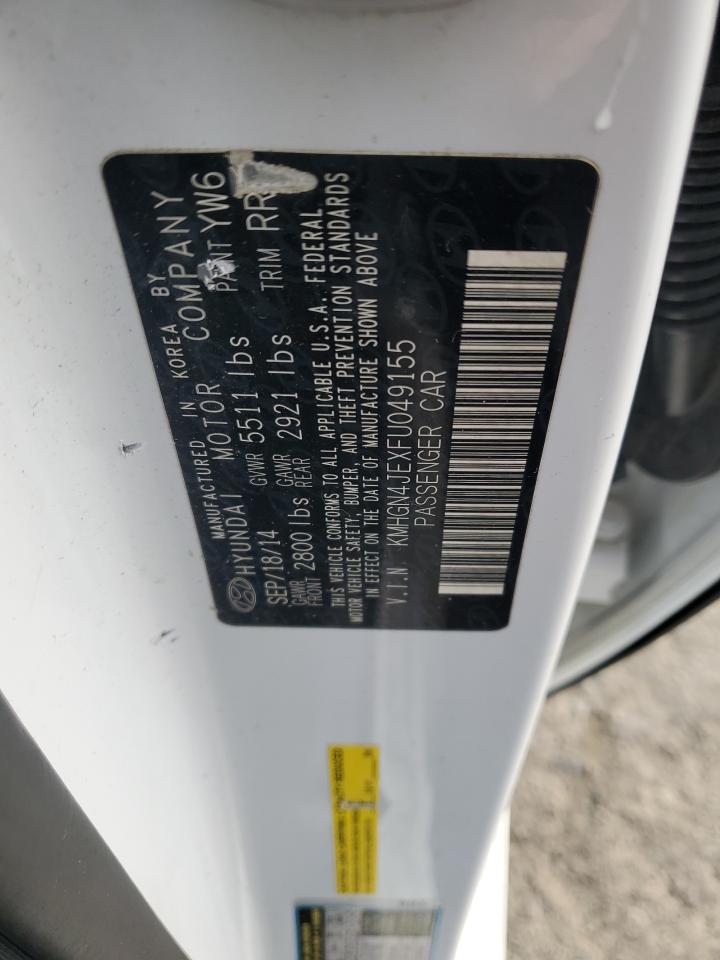 HYUNDAI GENESIS 3.8L