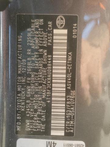 2010 TOYOTA CAMRY BASE #3308324166