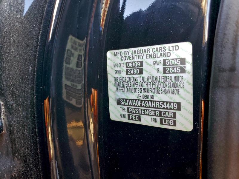 2010 JAGUAR XF LUXURY #3310540071