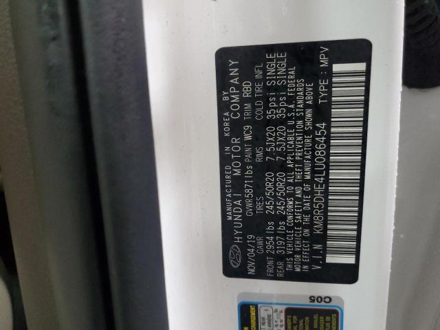 2020 HYUNDAI PALISADE L #3297221378