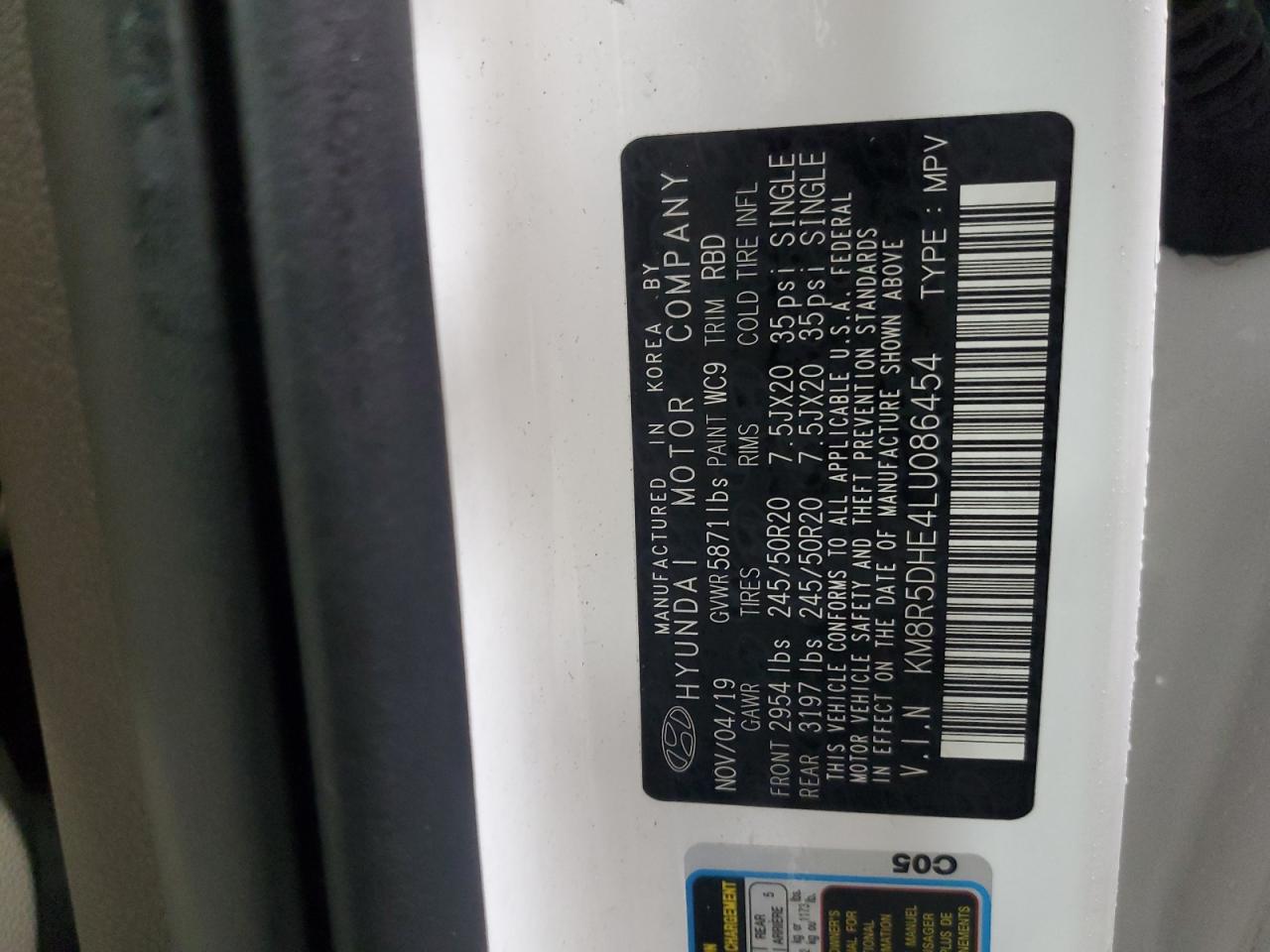 HYUNDAI PALISADE LIMITED