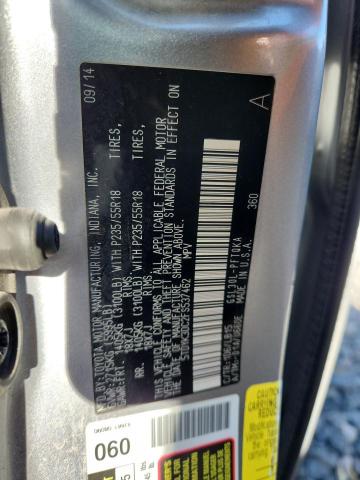 2015 TOYOTA SIENNA XLE #3291349133