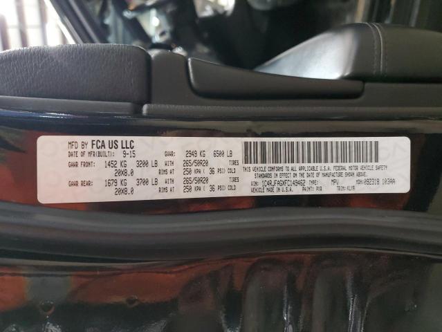 2015 JEEP GRAND CHER - 1C4RJFAGXFC149462