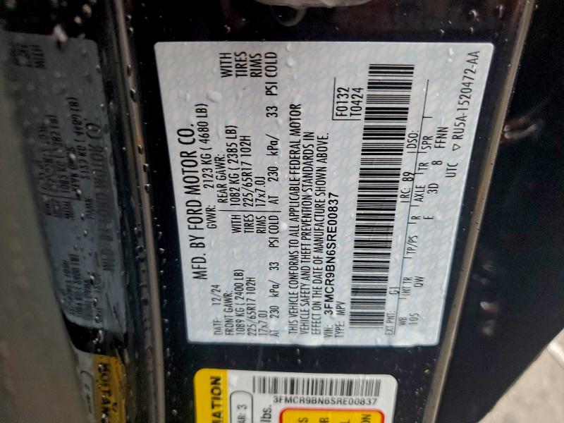 2025 FORD BRONCO SPO #3304547473