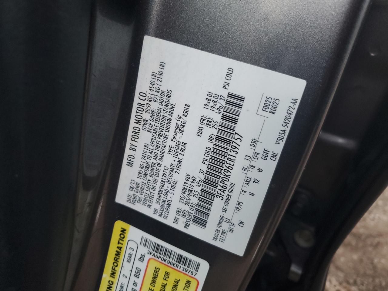 FORD FUSION TITANIUM