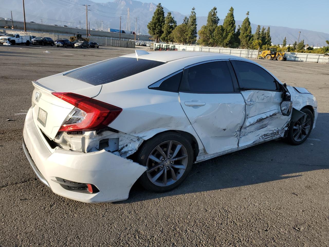 Lot #3302849892 2019 HONDA CIVIC EX