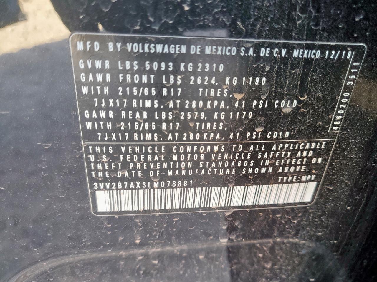 VOLKSWAGEN TIGUAN SE