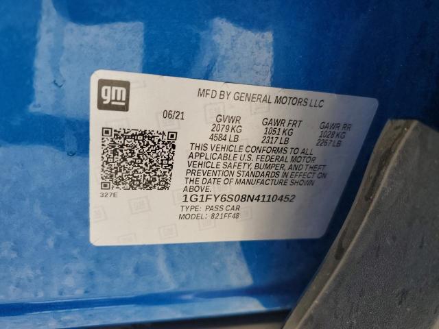 2022 CHEVROLET BOLT #3296331498