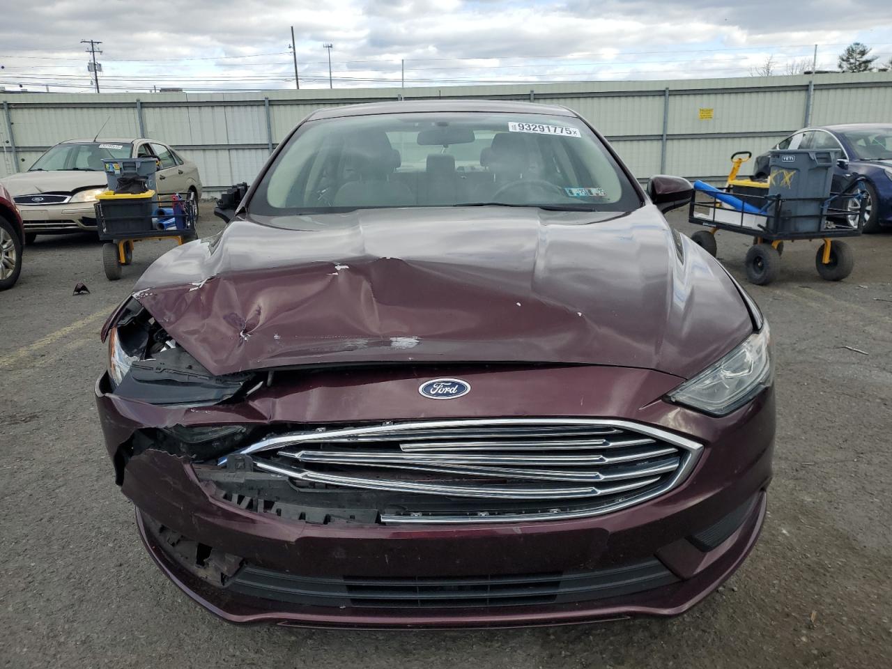 Lot #3311621274 2017 FORD FUSION SE