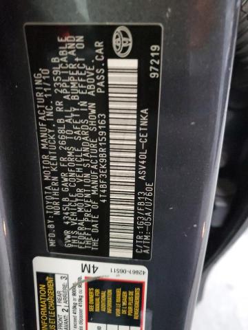 2011 TOYOTA CAMRY BASE #3296989858
